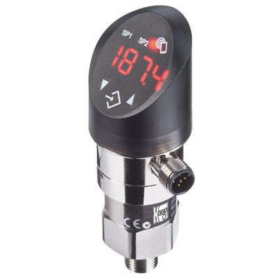PSD - Sensor de presión digital con pantalla LED, interruptor y salidas analógicas