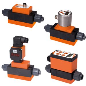 MIK - Caudalímetro magnético de plástico - Productos químicos, ácidos, cáusticos, agua