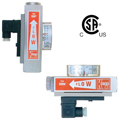 SM - Interruptor y medidor de flujo totalmente metálico de alta presión