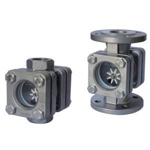 DA - Indicadores de flujo de vista totalmente metálicos - Indicación de aleta, rotor o goteo